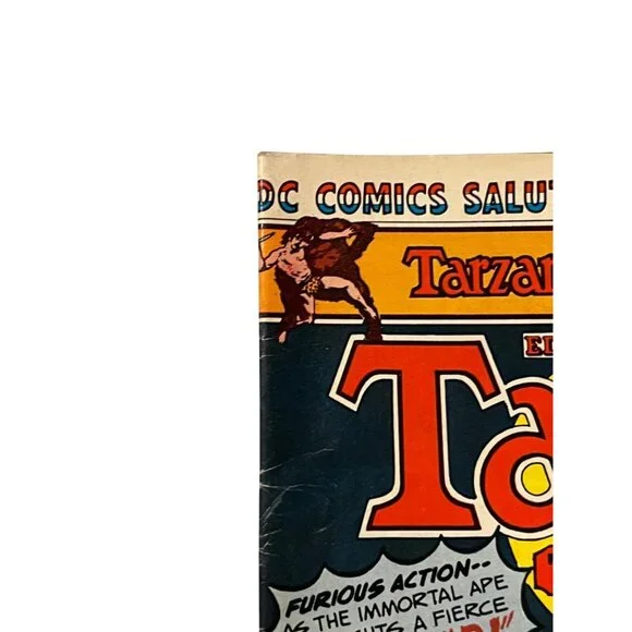 Tarzan #251 (1976) DC Comics FN+ 6.5 Kubert Cover Bicentennial Issue Pre-Owned - Picture 3 of 12